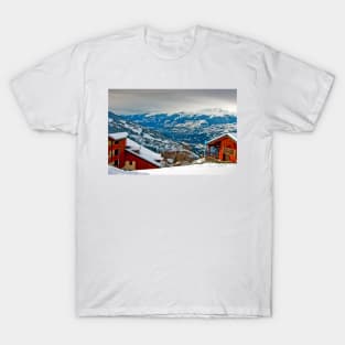 Montchavin Les Coches French Alps France T-Shirt